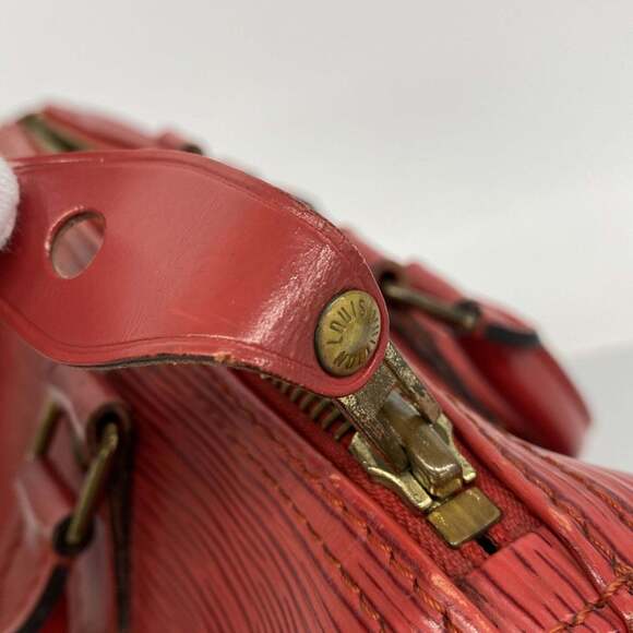 Louis Vuitton Epi Speedy 25 Handbag M43017 Castilian Red Women's - Picture 12 of 14